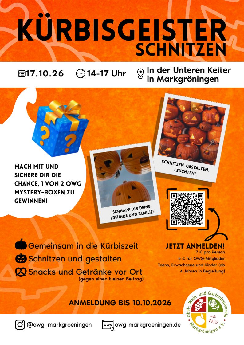 Plakat Kurbisgeister 2026